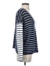 Carve Designs 100% Organic Cotton Stripes Blue Pullover Sweater Size S - photo 4