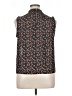 Xhilaration Black Sleeveless Blouse Size XL - photo 2