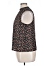 Xhilaration Black Sleeveless Blouse Size XL - photo 5