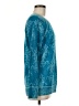 Ruff Hewn 100% Cotton Paisley Teal Pullover Sweater Size M - photo 4