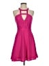 Lulus 100% Polyester Pink Cocktail Dress Size S - photo 1
