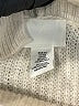 H&M Solid Ivory Turtleneck Sweater Size XS - photo 7