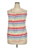 Faded Glory 100% Polyester Yellow Sleeveless Blouse Size 20 - photo 1