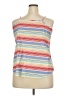 Faded Glory 100% Polyester Yellow Sleeveless Blouse Size 20 - photo 2