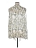Walmart 100% Polyester Silver Cardigan Size 0X - photo 2
