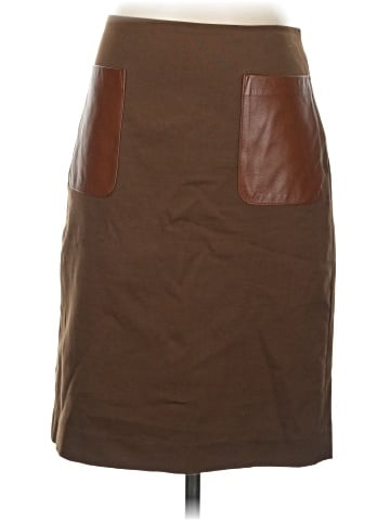 Club Monaco Faux Leather Skirt (view 1)