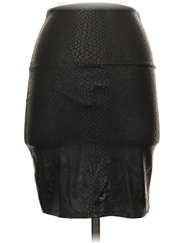 Cherish Faux Leather Skirt (view 2)