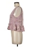 WAYF 100% Rayon Floral Pink Sleeveless Blouse Size M - photo 5