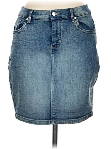 Venus Denim Skirt (view 1)
