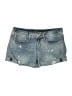 Express Jeans Blue Denim Shorts Size 2 - photo 1