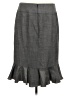 Express Design Studio Solid Gray Formal Skirt Size 8 - photo 2