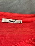 Papaya Red 3/4 Sleeve Blouse Size S - photo 7