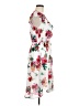 Express 100% Polyester Floral White Cocktail Dress Size M - photo 4