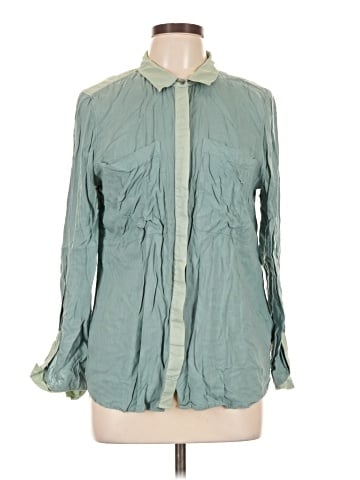 CALVIN KLEIN JEANS Long Sleeve Blouse (view 1)