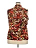 Jones Studio Brown Sleeveless Blouse Size 18 - photo 2