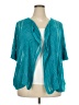 Ruby Rd. Teal Cardigan Size 2X (estimated) - photo 1