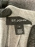 St. John Houndstooth Gray Dress Pants Size 16 - photo 7