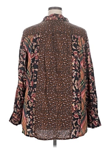 Soft Surroundings Long Sleeve Button-Down Shirt (view 2)