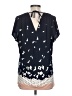 Max Studio Blue Short Sleeve T-Shirt Size L - photo 2