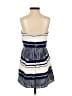 Lulus 100% Polyester Stripes Blue Romper Size S - photo 2