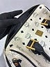 MCM 100% Coated Canvas Argyle Ivory Monogram Visetos Boston Bag  One size - photo 9