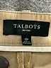 Talbots Solid Tan Khaki Shorts Size 12 Petite - photo 3