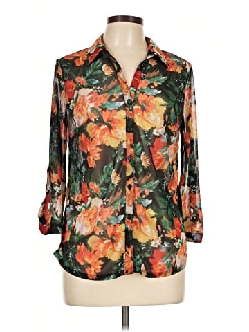 Cato 3/4 Sleeve Blouse (view 1)
