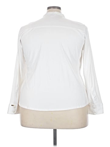 Calvin Klein Long Sleeve Button-Down Shirt (view 2)