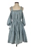 Easel Blue Casual Dress Size S - photo 1