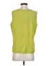 Moonlight Green Yellow Sleeveless T-Shirt Size S - photo 2