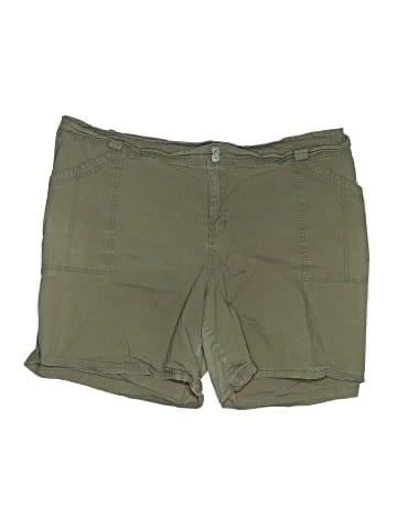 Lane Bryant Khaki Shorts (view 1)