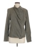Lamarque 100% Leather Gray Leather Jacket Size M - photo 1