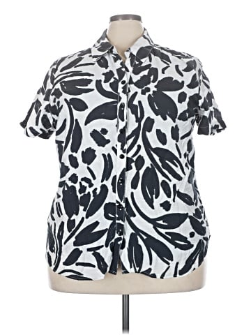 Sara Michelle Short Sleeve Blouse (view 1)