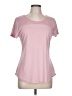 Reebok 100% Polyester Pink Active T-Shirt Size L - photo 1