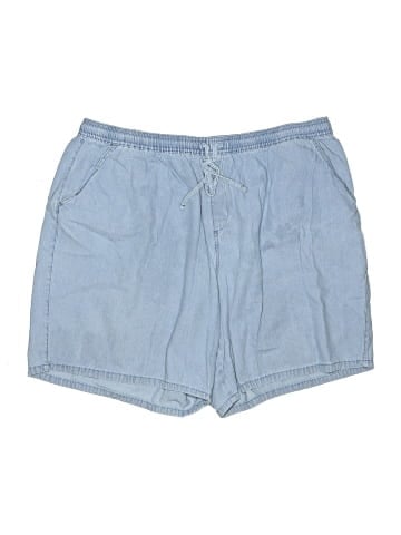 Karen Scott Denim Shorts (view 1)