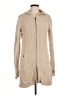 Akini Solid Chevron-herringbone Tan Cardigan Size M - photo 1