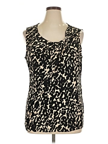 Dana Buchman Sleeveless Blouse (view 1)