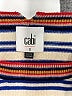 CAbi Stripes Blue Pullover Sweater Size S - photo 7
