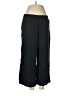 Susan Graver 100% Cotton Black Casual Pants Size M (petite) - photo 1