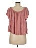 BP. Pink Short Sleeve Blouse Size M - photo 2