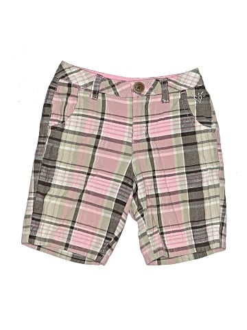 Justice Khaki Shorts (view 1)