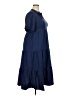 Unbranded Solid Blue Casual Dress Size 2X - photo 4