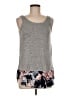 Le Lis Gray Sleeveless Top Size M - photo 1