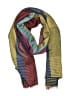 Unbranded Plaid Burgundy Scarf One size - photo 1