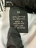 Grace Elements Graphic Black Casual Skirt Size 14 - photo 5