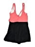 Venus Color Block Pink One Piece Swimsuit Size 14 - photo 2