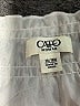 Cato 100% Polyester Ivory Sleeveless Blouse Size 14 - photo 7
