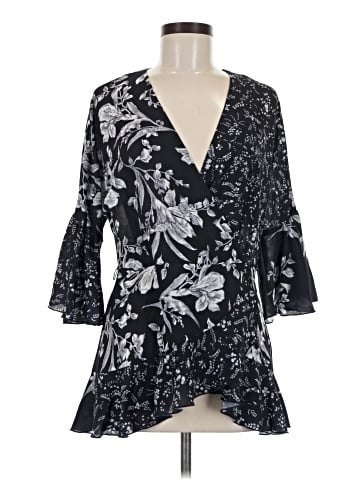 French Connection 3/4 Sleeve Blouse (view 1)