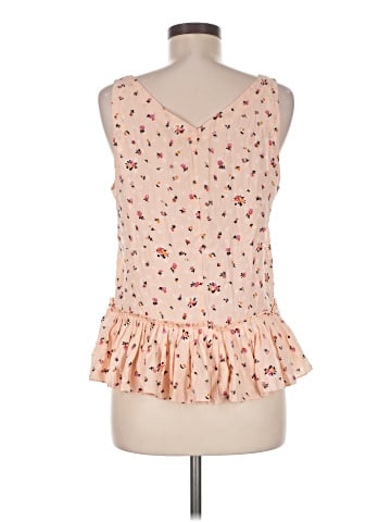 Rebecca Taylor Sleeveless Silk Top (view 2)