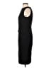 Calvin Klein Solid Black Cocktail Dress Size 2 - photo 5